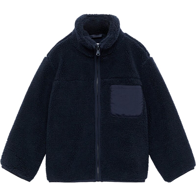 MANGO KIDS Prechodná bunda Jorgeb námornícka modrá 66106014