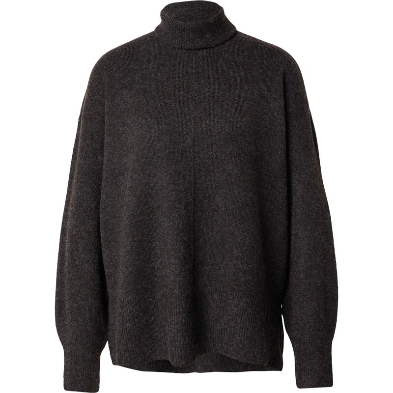 VERO MODA Sveter DOFFY tmavohnedá 66106147