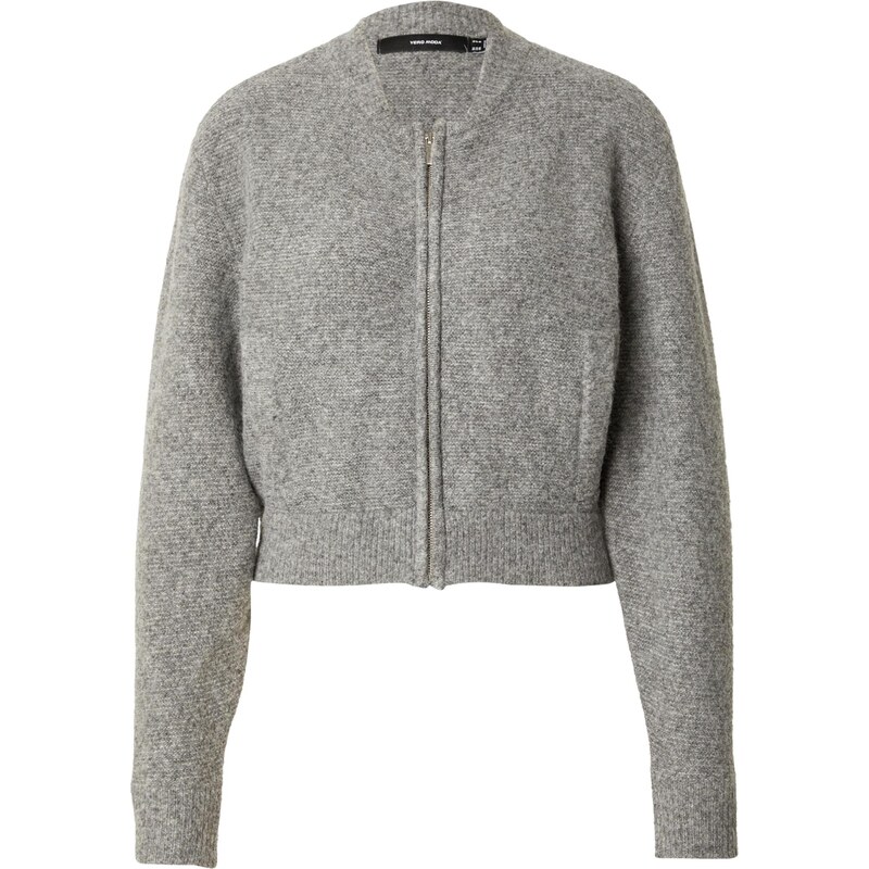 VERO MODA Kardigán VMHANNA sivá melírovaná 66106153