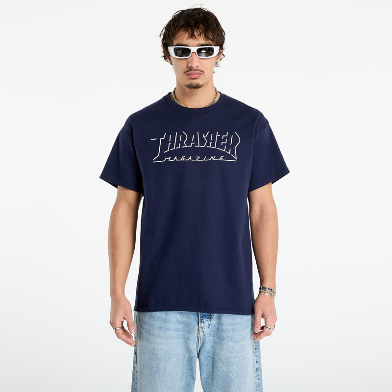Tričko Thrasher Shadow Mag Logo T-Shirt Navy XXL 66108174