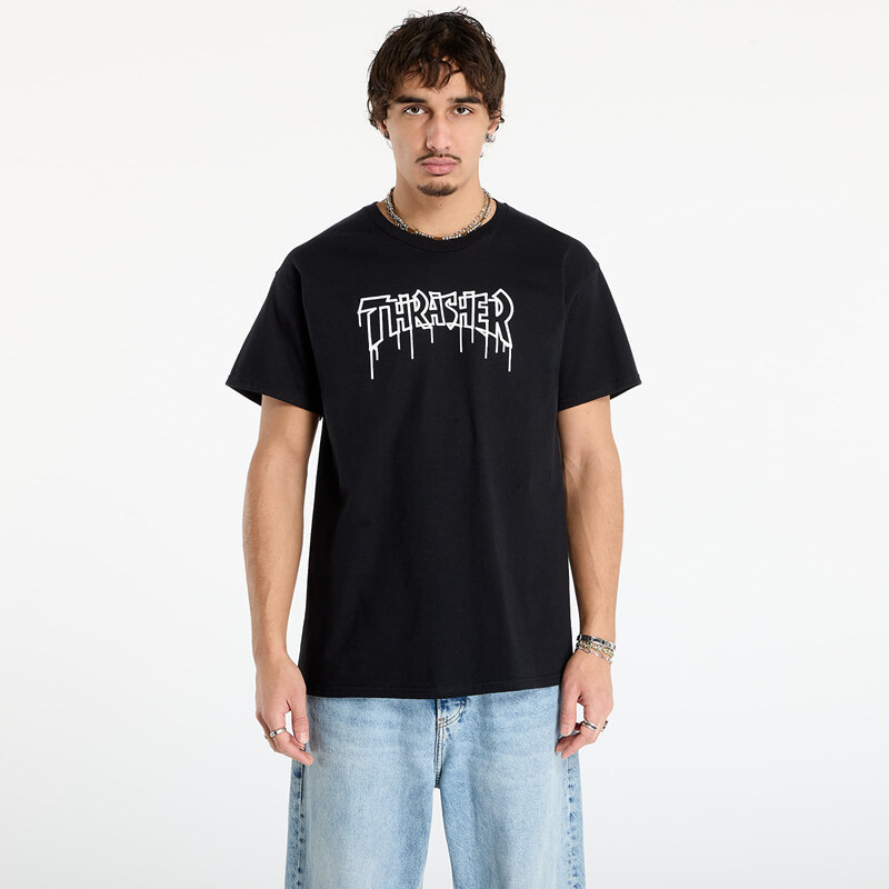 Tričko Thrasher One-liner T-Shirt Black XL 66112876
