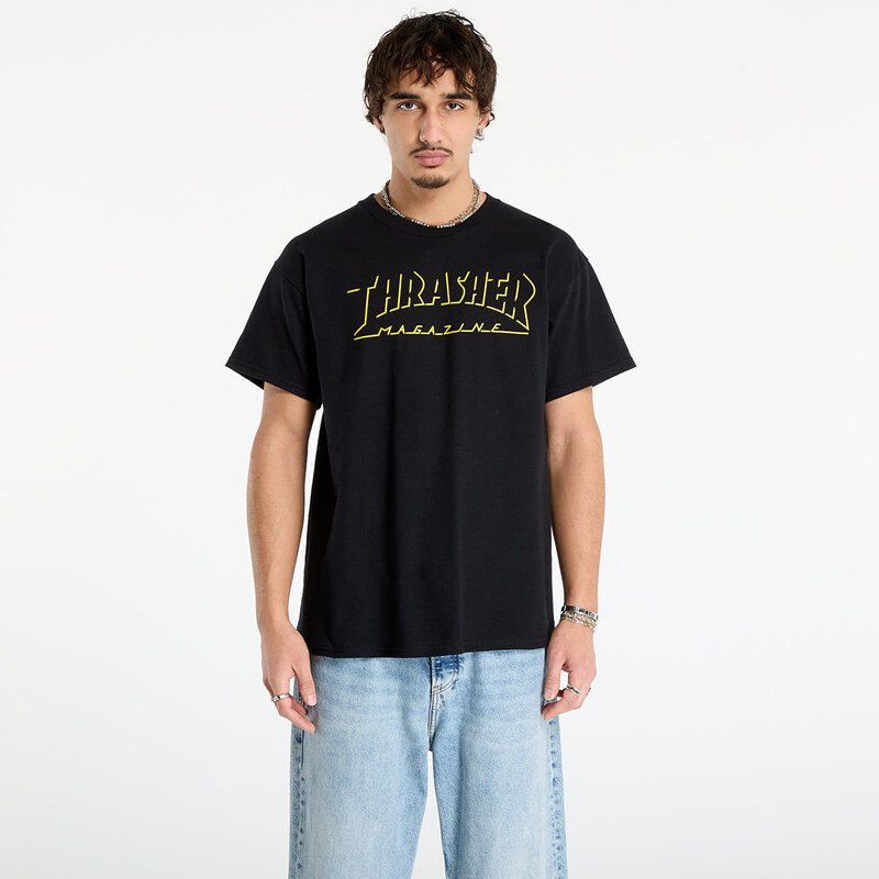 Tričko Thrasher Shadow Mag Logo T-Shirt Black XL 66108177