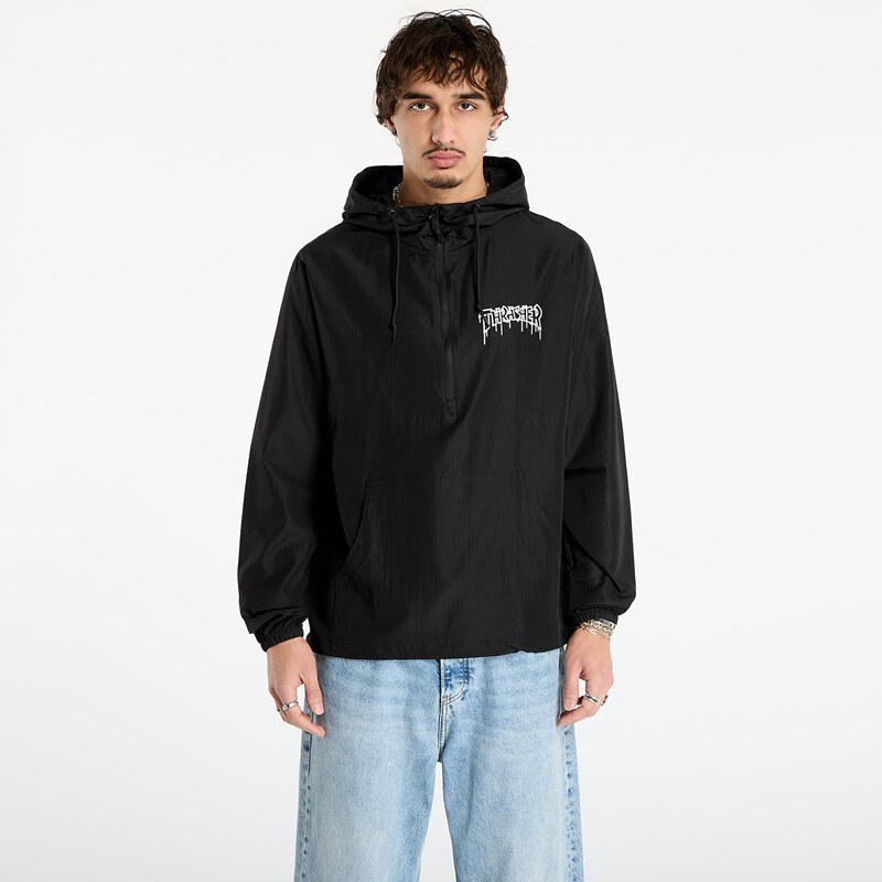 Bunda Thrasher One-liner Anorak Jacket Black M 66112861