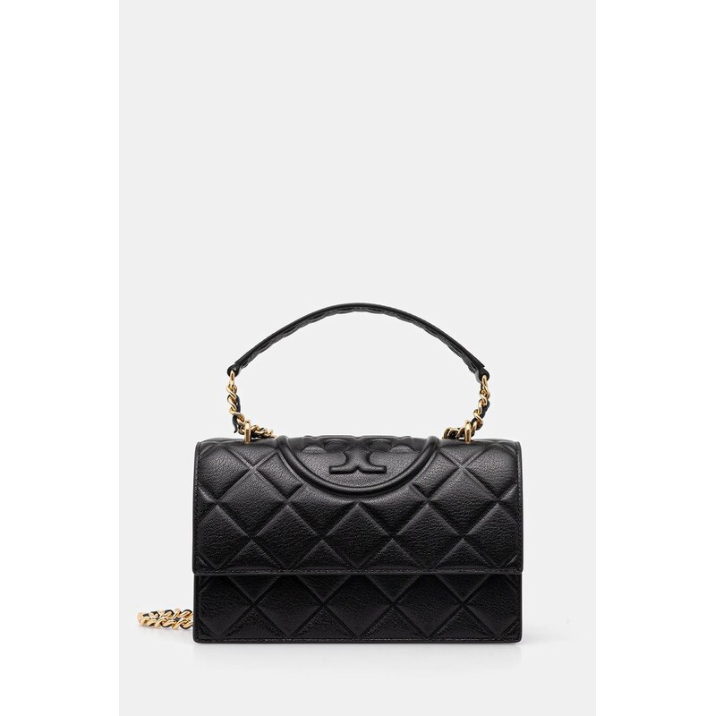 Kožená kabelka Tory Burch Fleming 64187095