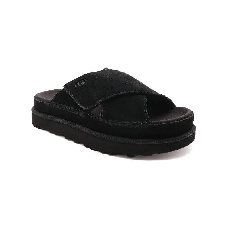 UGG Kožené šľapky W GOLDENSTAR CROSS