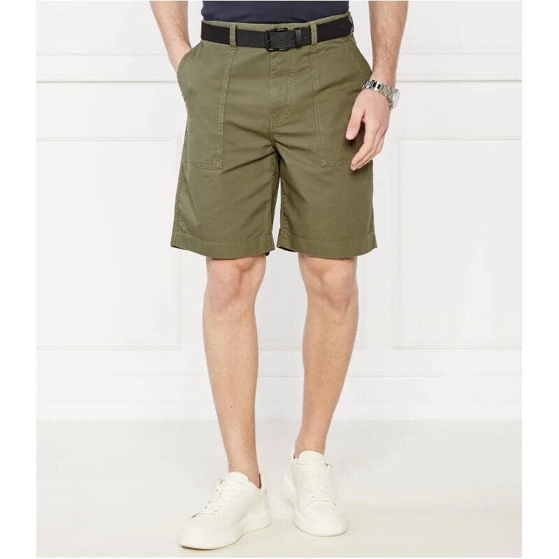 Gant Šortky | Regular Fit | s prímesou ľanu 51280718