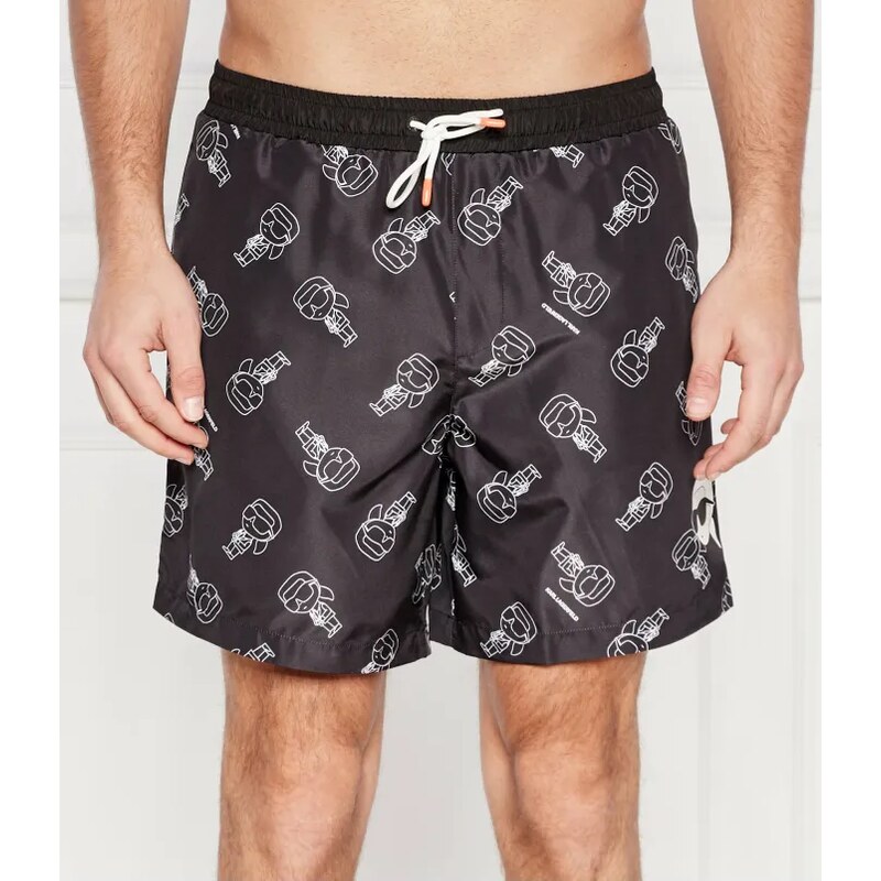 Karl Lagerfeld Šortky na plávanie | Regular Fit 51220656