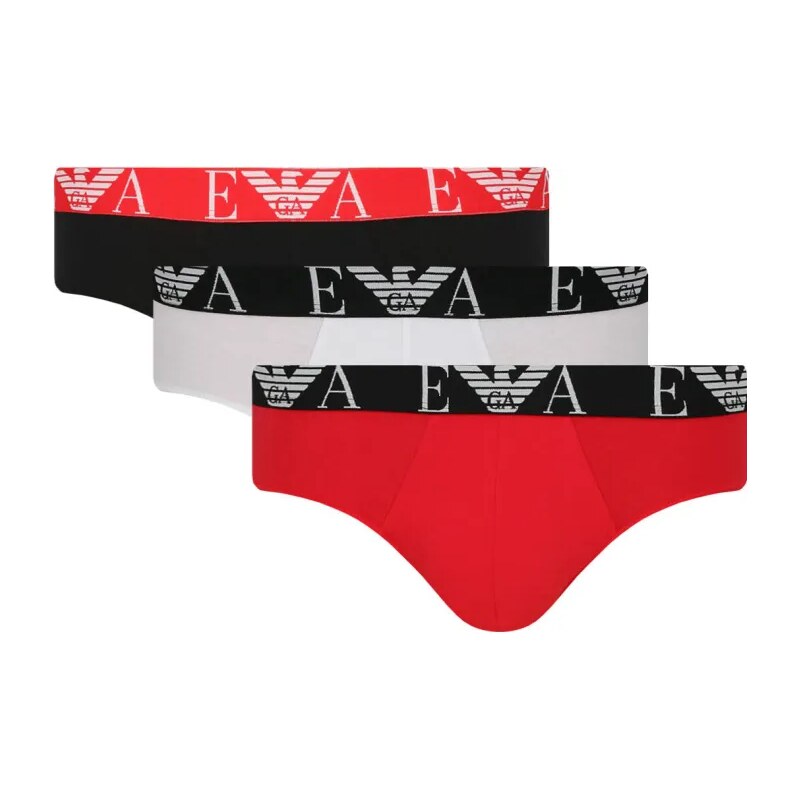 Emporio Armani Slipy 3-balenie 37936777