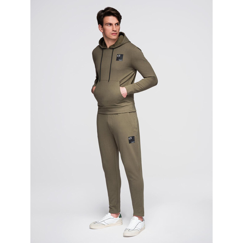 Ombre Mens sweatshirt set hoodie + sweatpants 64793573