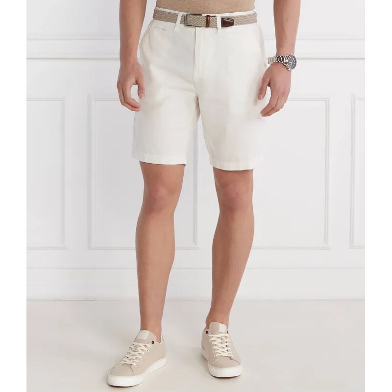 GUESS Šortky | Regular Fit | s prímesou ľanu 51046045