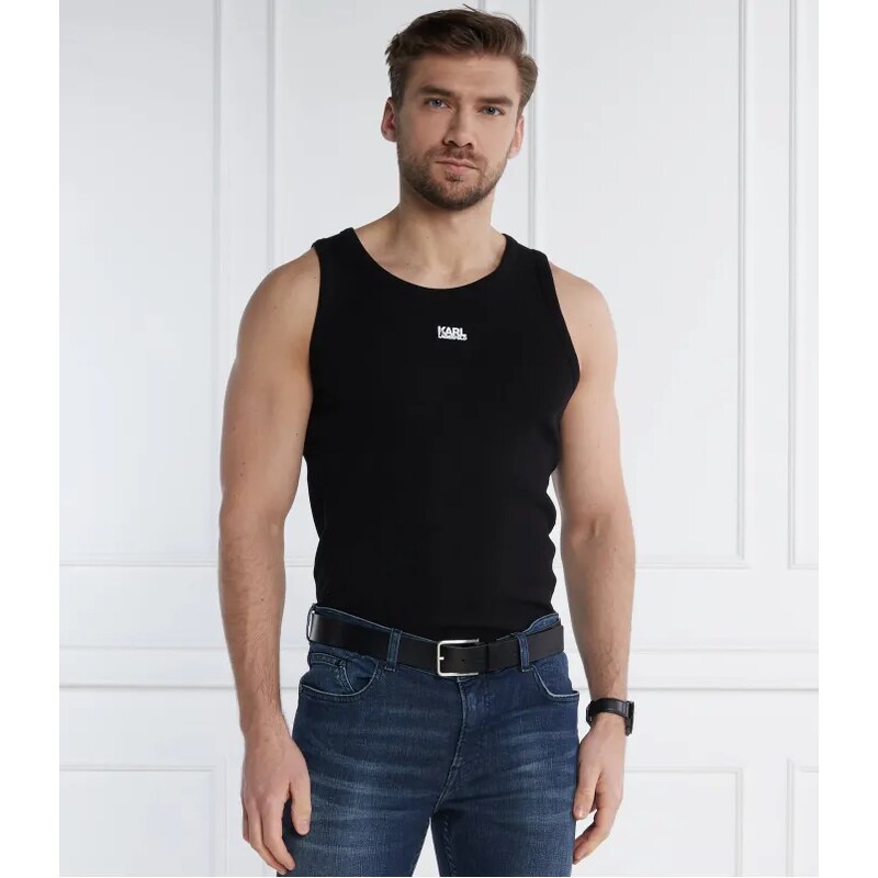 Karl Lagerfeld Tank top CREWNECK | Slim Fit 50865031