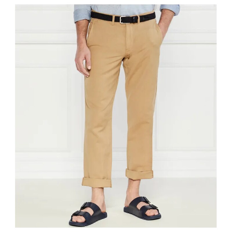 POLO RALPH LAUREN Ľanové nohavice STFBEDFORDP | Straight fit 50848112