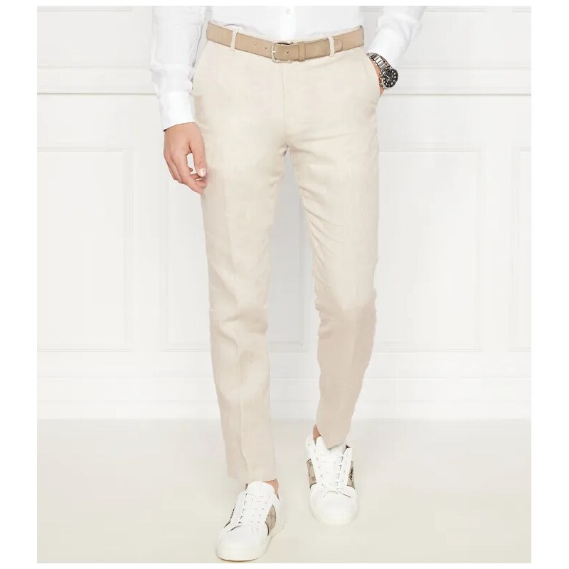 Joop! Ľanové nohavice JT-18Hank | Slim Fit 62756296