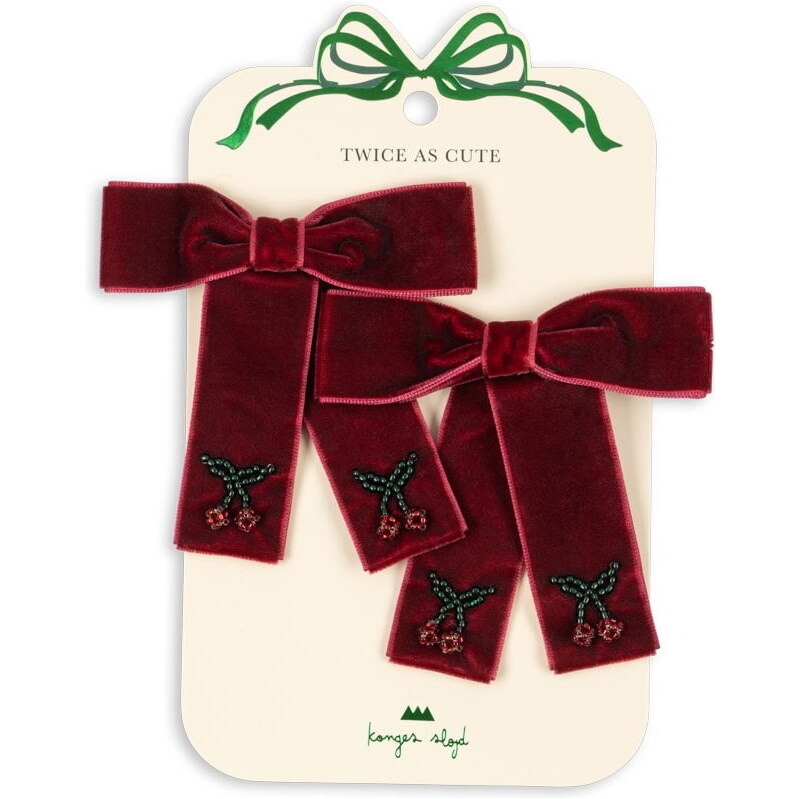 Konges Sløjd Sponky do vlasov Juliette Bow – sada 2 ks 66112340