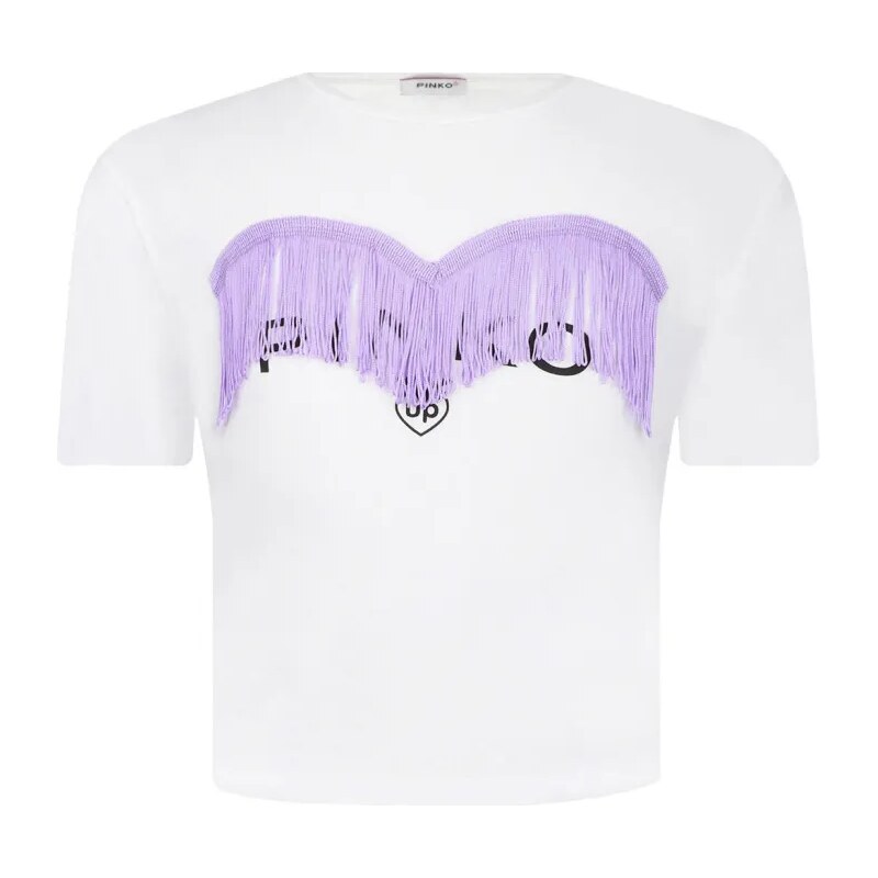 Pinko UP Tričko | Cropped Fit | stretch 48913220