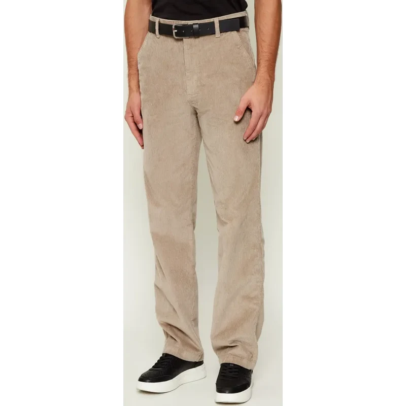 Calvin Klein Jeans Menčestrové chino nohavice 90S | Straight fit 66112635