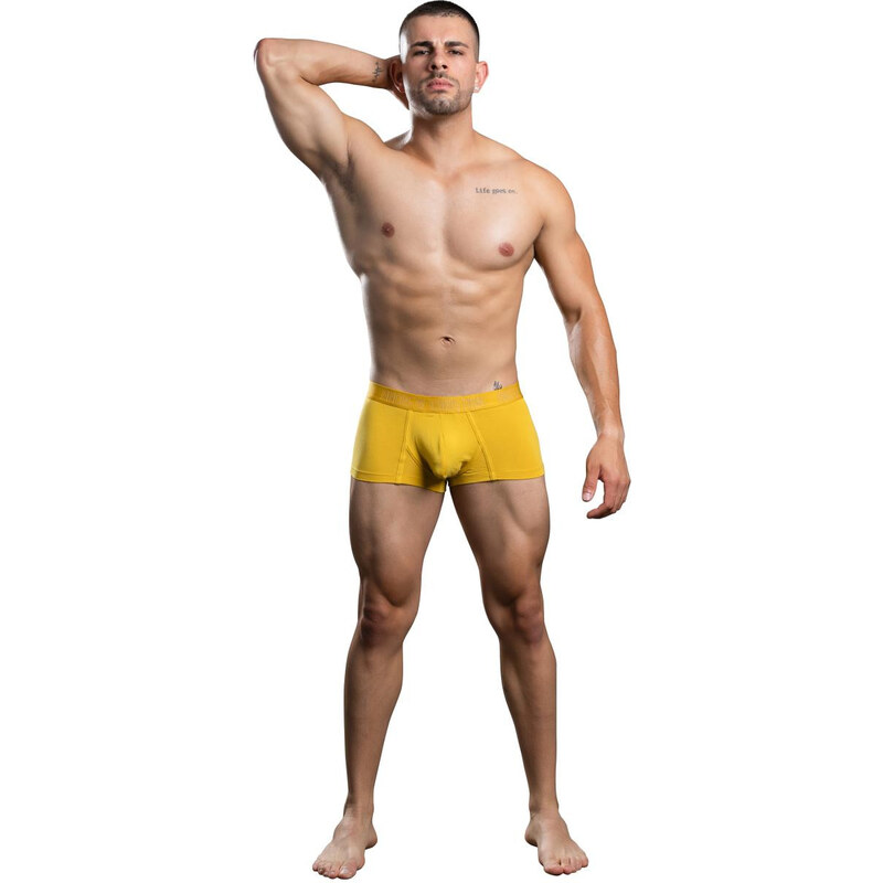 Pánske boxerky Andrew Christian žlté CoolFlex Modal SHOW-IT (93691 66111903