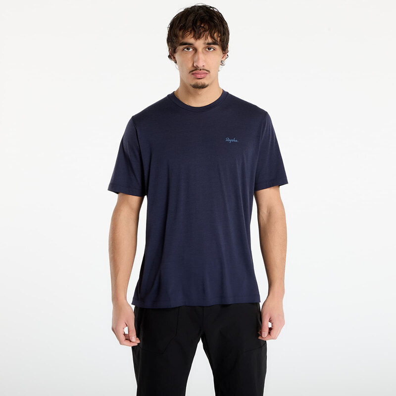 Tričko Rapha Mens Merino T-Shirt Night Sky/ Pageant Blue M 66112839