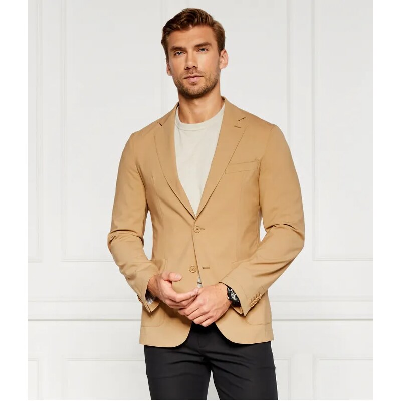 BOSS BLACK Vlnená sako P-Hanry-WG-241 | Slim Fit 47485704