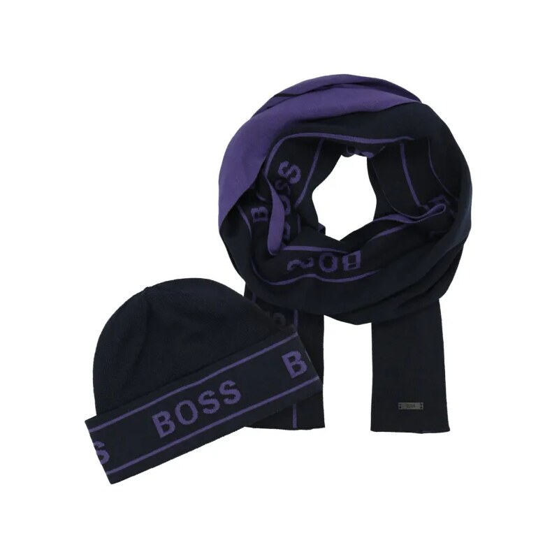 BOSS BLACK Šál + čiapka Ulfino 29058168