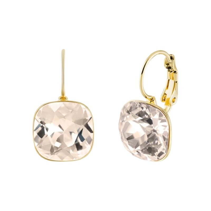 Preciosa Elegantné pozlátené náušnice s českým krištáľom Preciosa 66585702