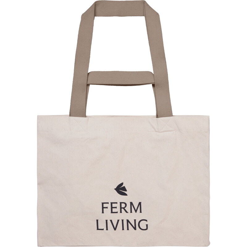 Ferm Living Bavlnená taška Weekend Bag Dark Cashmere 66113174
