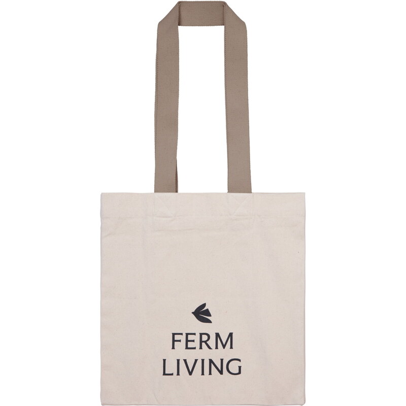 Ferm Living Bavlnená taška Everyday Bag Dark Cashmere 66113173