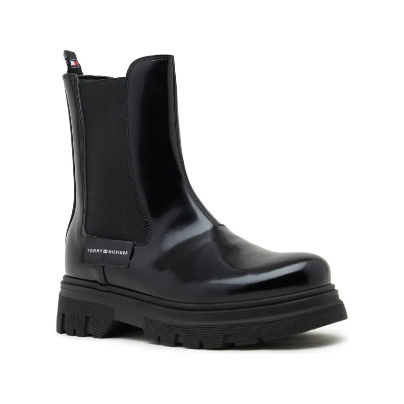 Tommy Hilfiger Jazdecké topánky | s prímesou kože 44362189