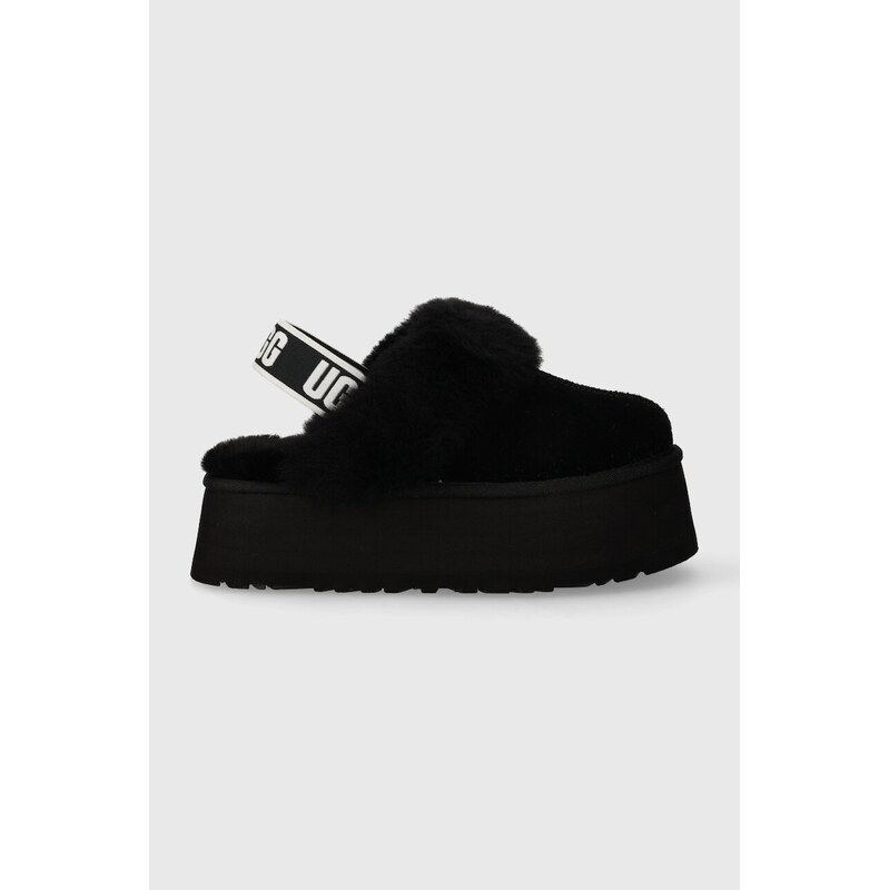 Semišové papuče UGG W Funkette 58989349