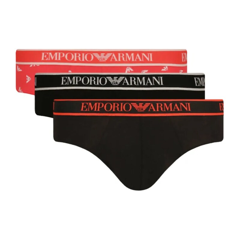 Emporio Armani Slipy 3-balenie 43276811