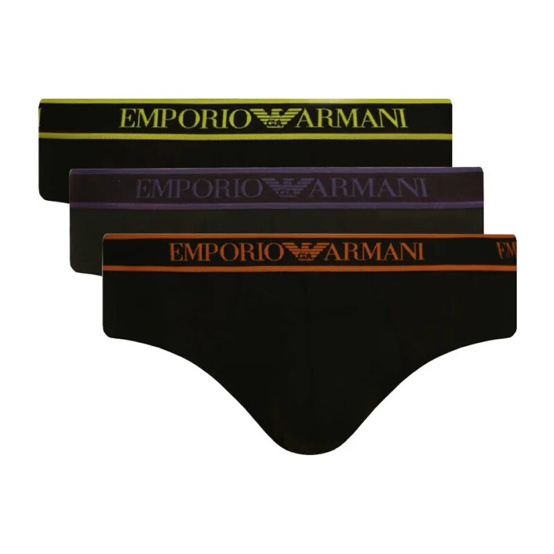 Emporio Armani Slipy 3-balenie 43243583