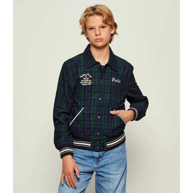 POLO RALPH LAUREN Menčestrová bunda bomberka | regular fit | s 65210438