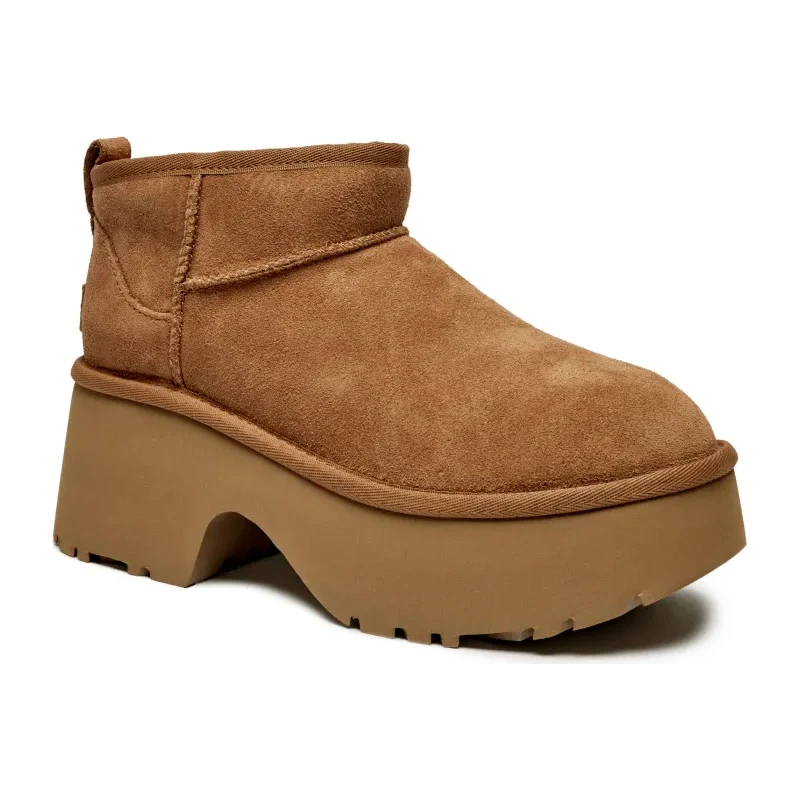 UGG Snehule Classic Ultra Mini New Heights | vlna | semiš 61211136