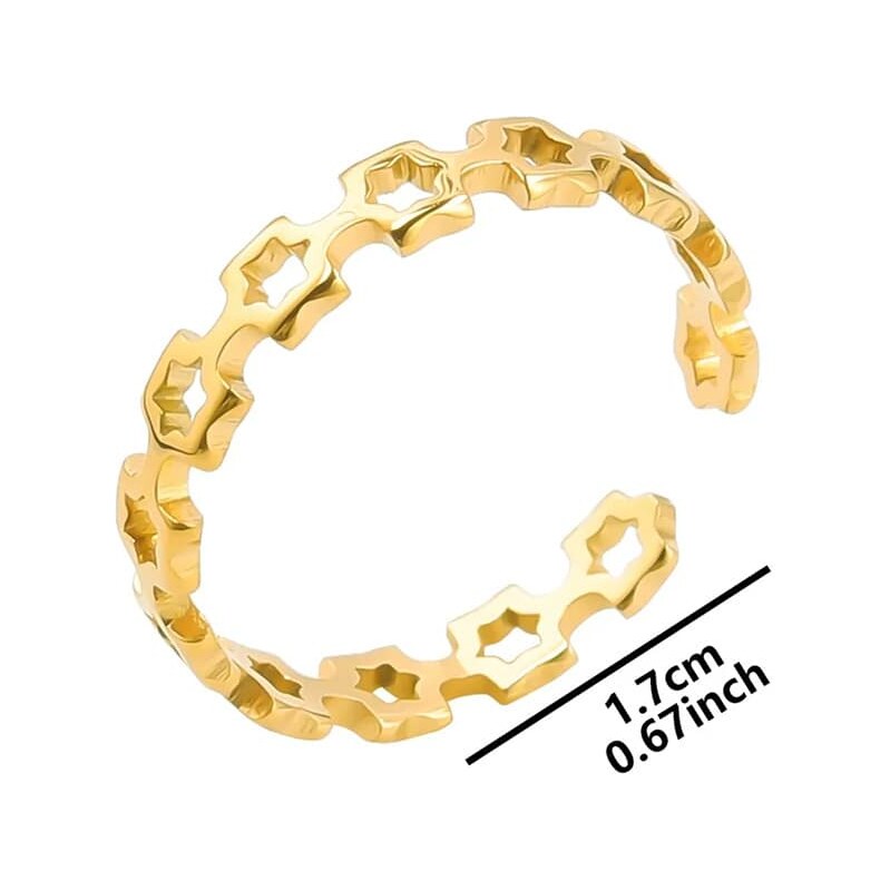 Oceľový prsteň Glare 520 66113592