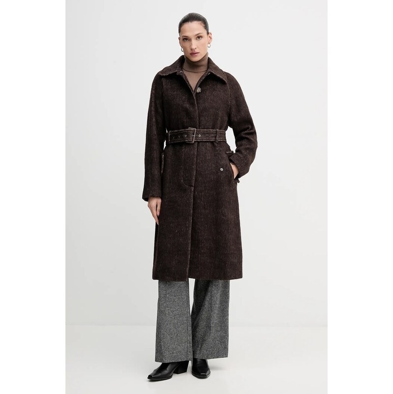 Kabát s prímesou vlny Sisley 66116653