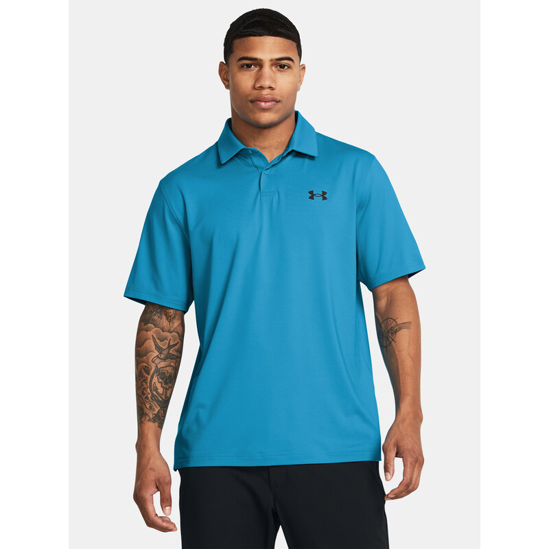 Mens Under Armour UA T2G Polo-BLU T-Shirt - Mens 66150061