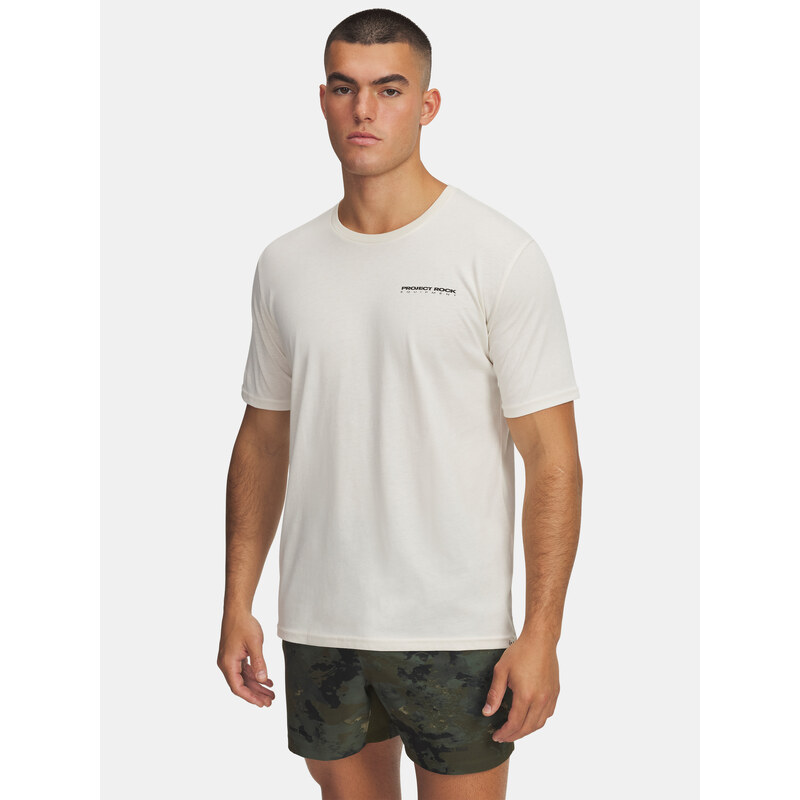 Pánske tričko Under Armour Pjt Rck Q4 SS 2-BRN 67208225