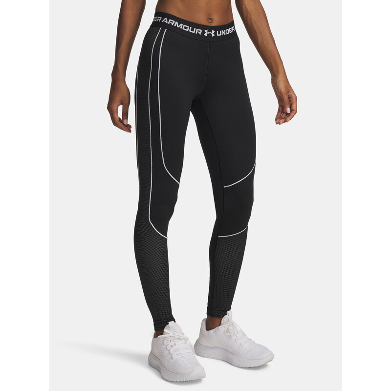 Under Armour UA ColdGear Textured Legging-BLK Womens Leggings - Womens 66150186