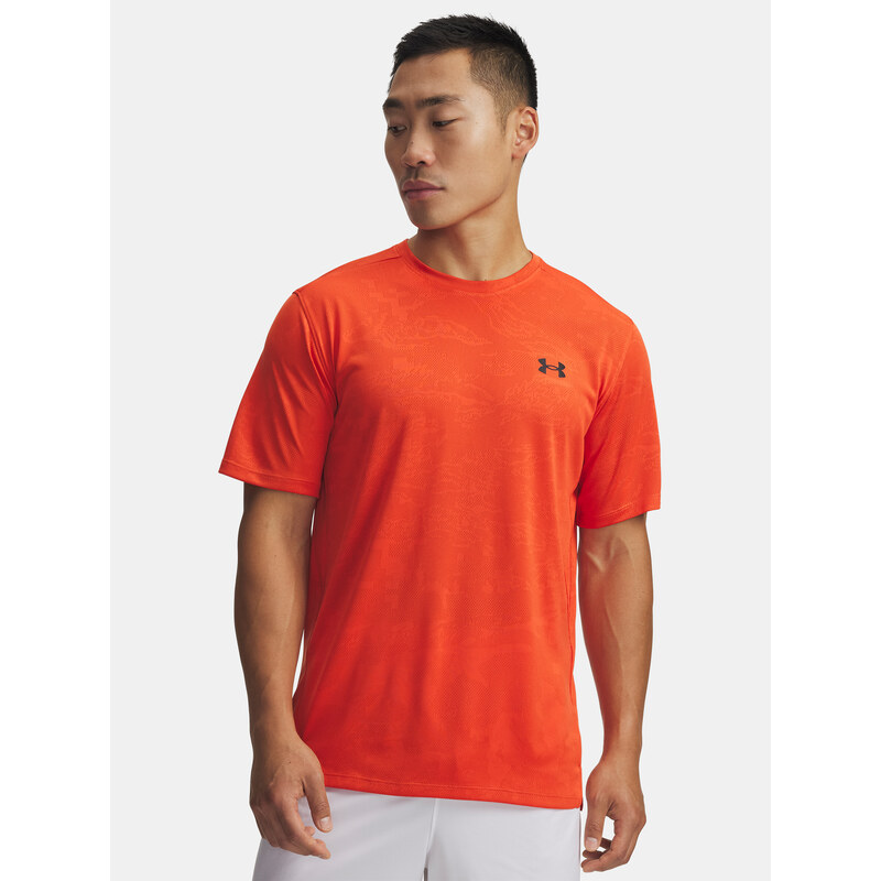 Mens Under Armour UA Tech Vent Jacquard SS-ORG T-Shirt - Mens 66156589
