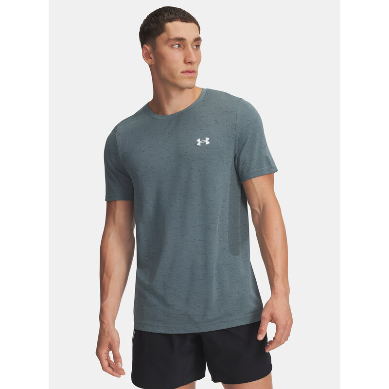 Mens T-shirt Under Armour Vanish Seamless SS-BLU - Mens 66150204