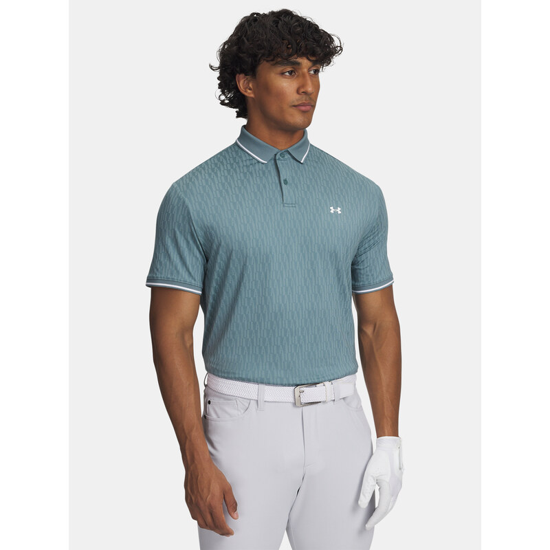 Mens T-shirt Under Armour UA Playoff Sport Jacq Polo-BLU - Mens 66150322