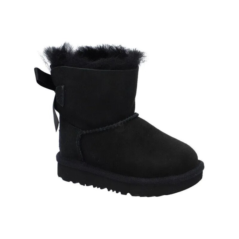 UGG Kožené snehule T MINI BAILEY BOW II 28686132