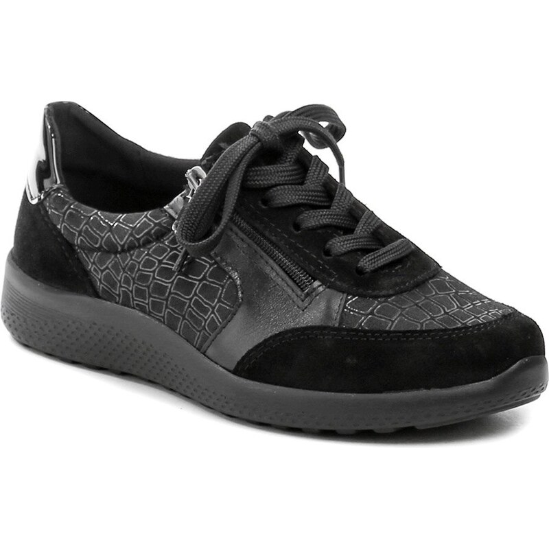 Medi Line 103-024 čierne dámske zdravotné topánky šírka K 66114576