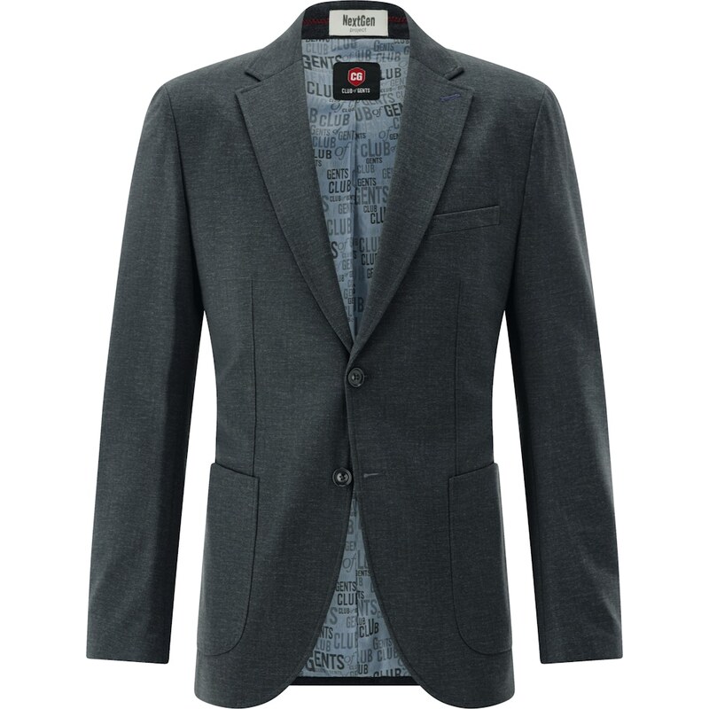 Pánske tmavomodré sako CLUB OF GENTS slim fit 66114833