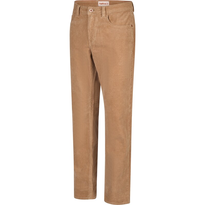 Pánske béžové menčestráky HATTRIC regular fit 66114838