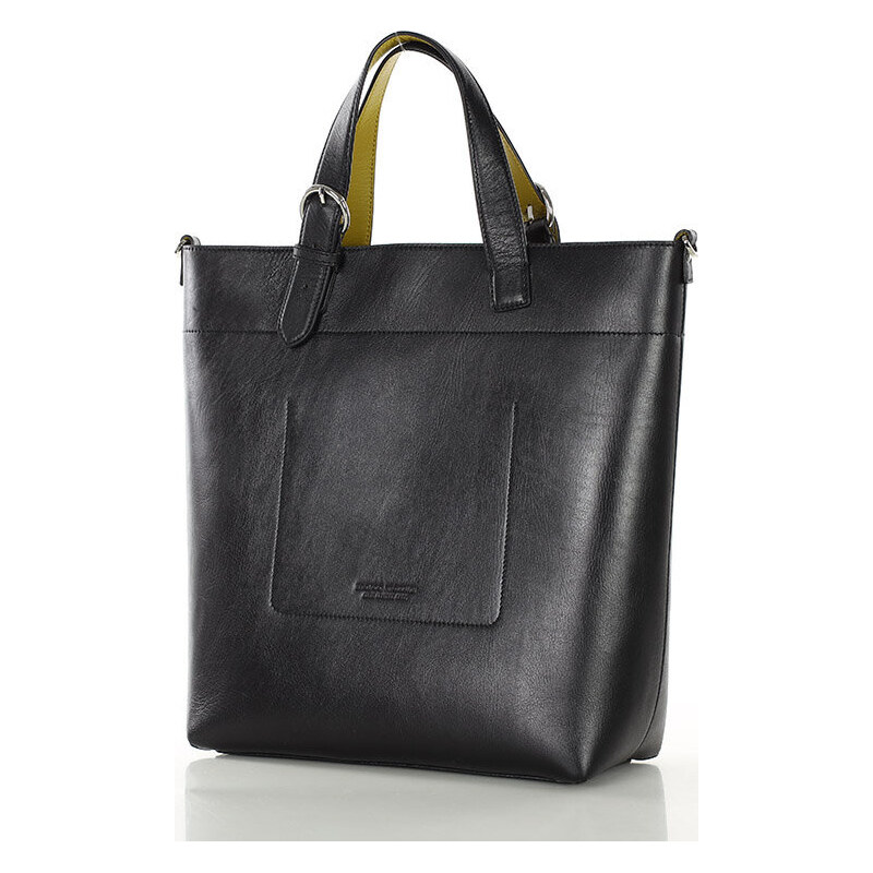 MARCO MAZZINI Čierna dámska štýlová shopper kabelka (G12396a) 54210729