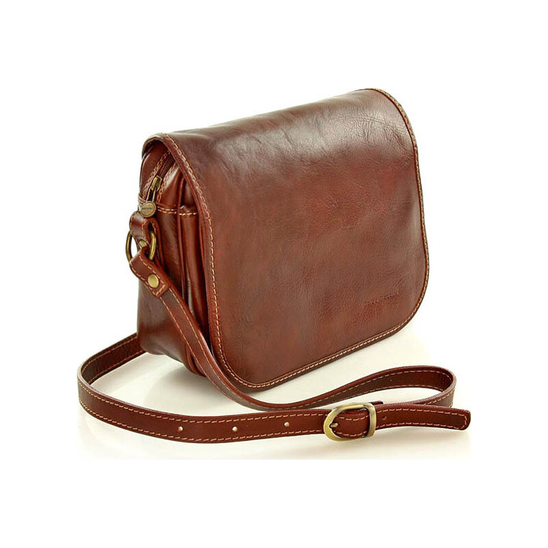 Marco MAZZINI MAZZINI Hnedá kabelka cez rameno l87b 16987865