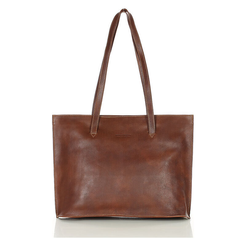 MARCO MAZZINI Hnedá dámska business kabelka (420b) 57254588