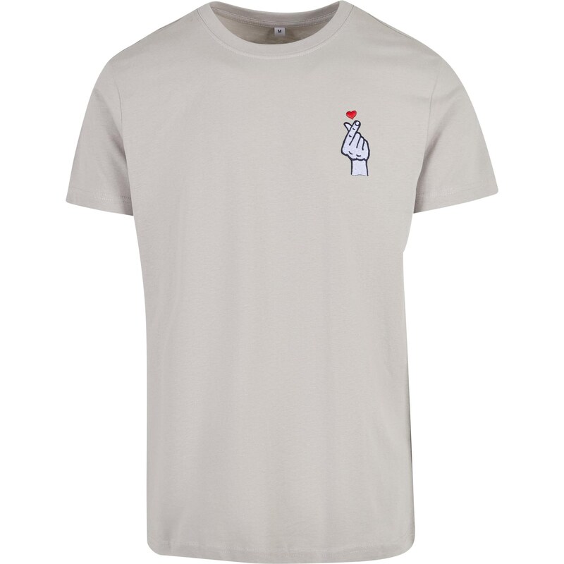Mister Tee Tričko Love Sign svetlomodrá / sivá / červená / čierna 66119663