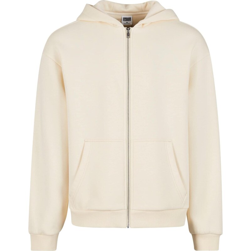 Urban Classics Tepláková bunda prírodná biela 66119665